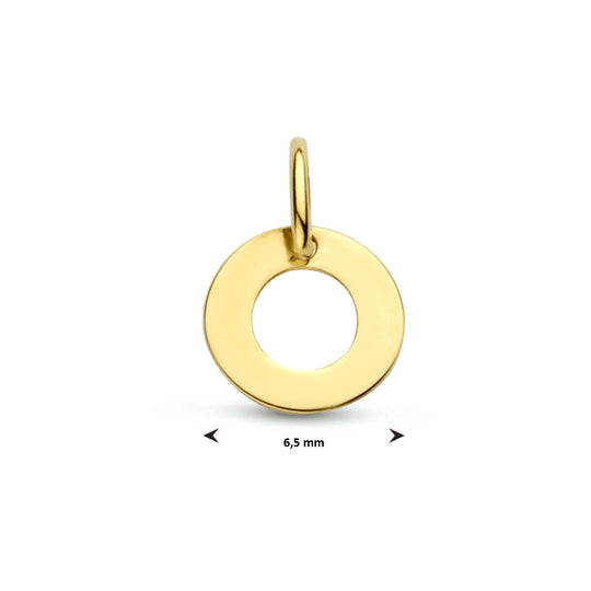 14k Geelgouden Letter Hanger – Persoonlijk Sieraad