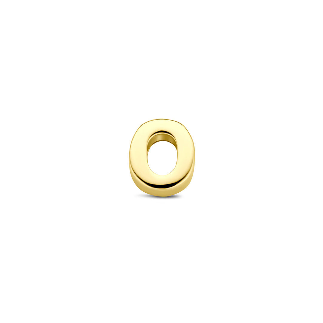 9k Geelgouden Hanger met Letter – Alfabet Hanger