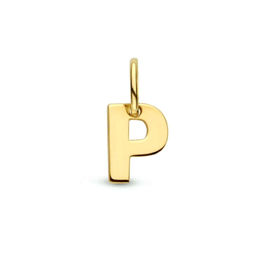 14k Geelgouden Letter Hanger – Persoonlijk Sieraad