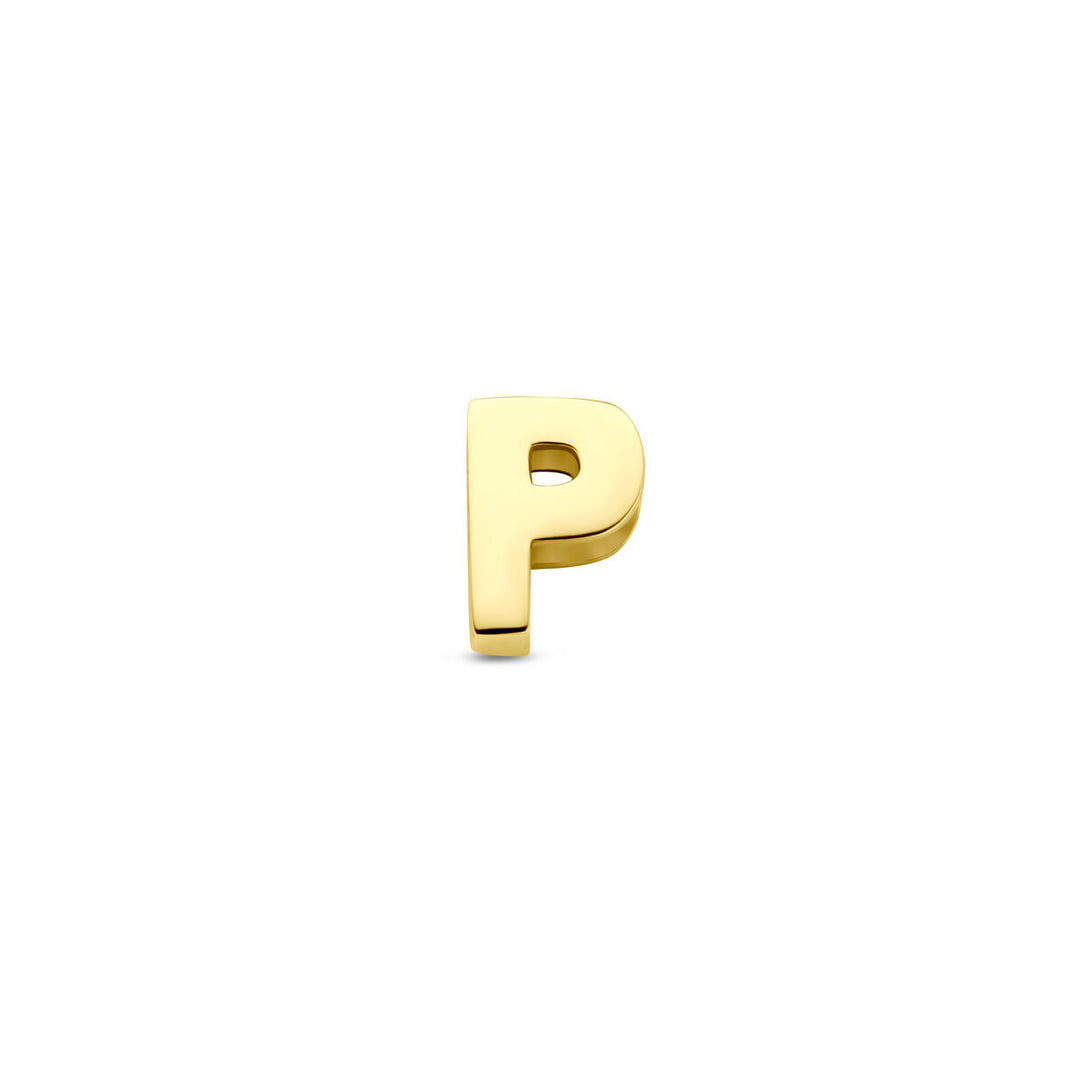 9k Geelgouden Hanger met Letter – Alfabet Hanger