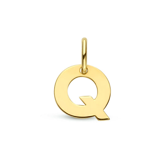 14k Geelgouden Letter Hanger – Persoonlijk Sieraad