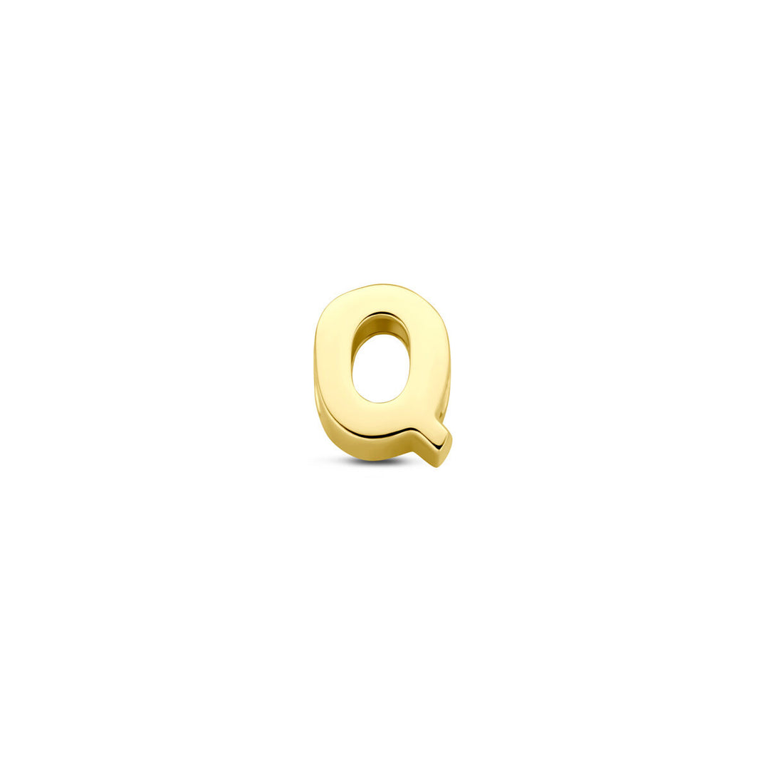 9k Geelgouden Hanger met Letter – Alfabet Hanger