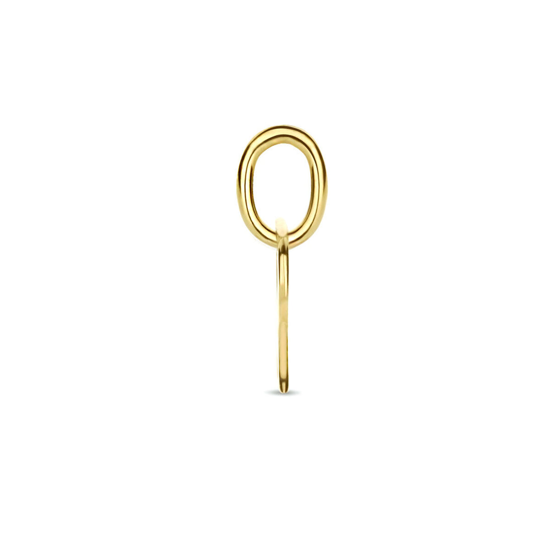 14k Geelgouden Letter Hanger – Persoonlijk Sieraad