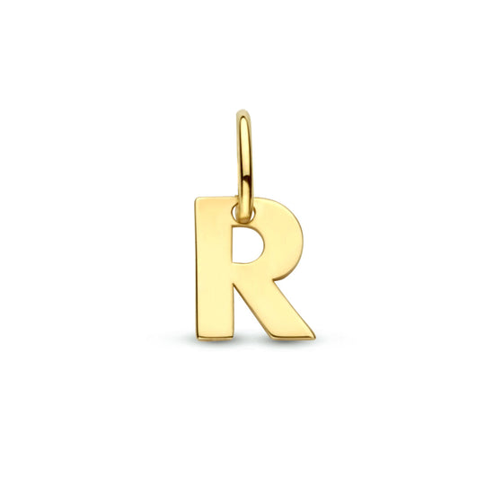 14k Geelgouden Letter Hanger – Persoonlijk Sieraad