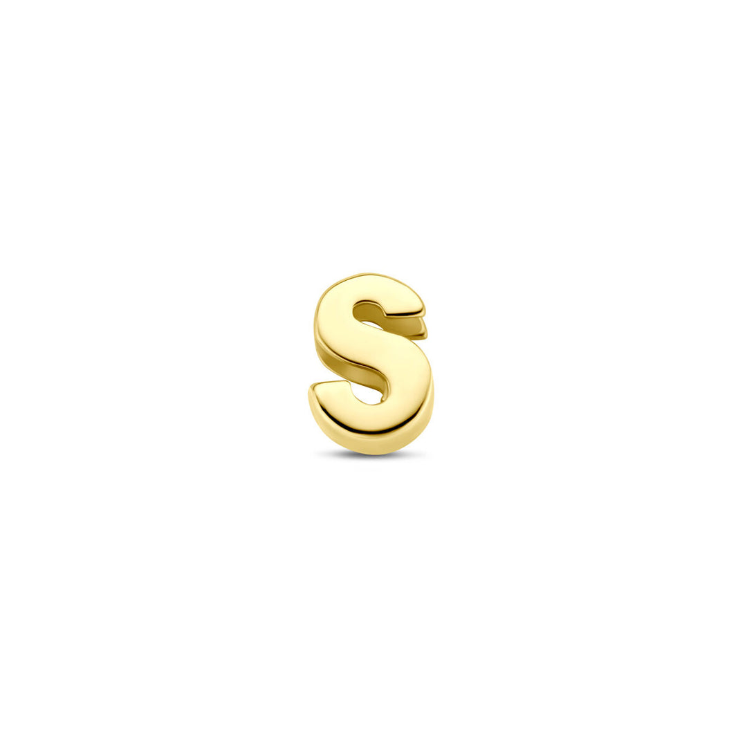9k Geelgouden Hanger met Letter – Alfabet Hanger