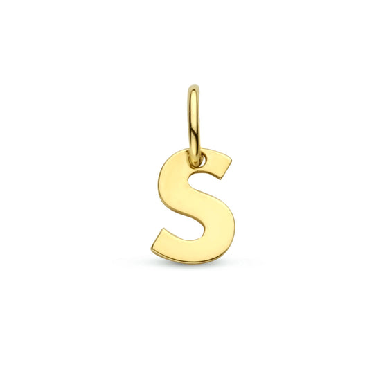 14k Geelgouden Letter Hanger – Persoonlijk Sieraad