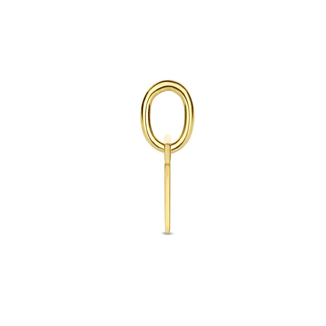14k Geelgouden Letter Hanger – Persoonlijk Sieraad