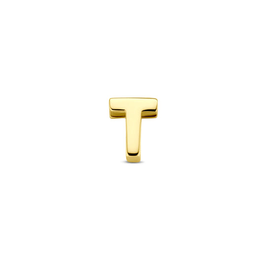 9k Geelgouden Hanger met Letter – Alfabet Hanger