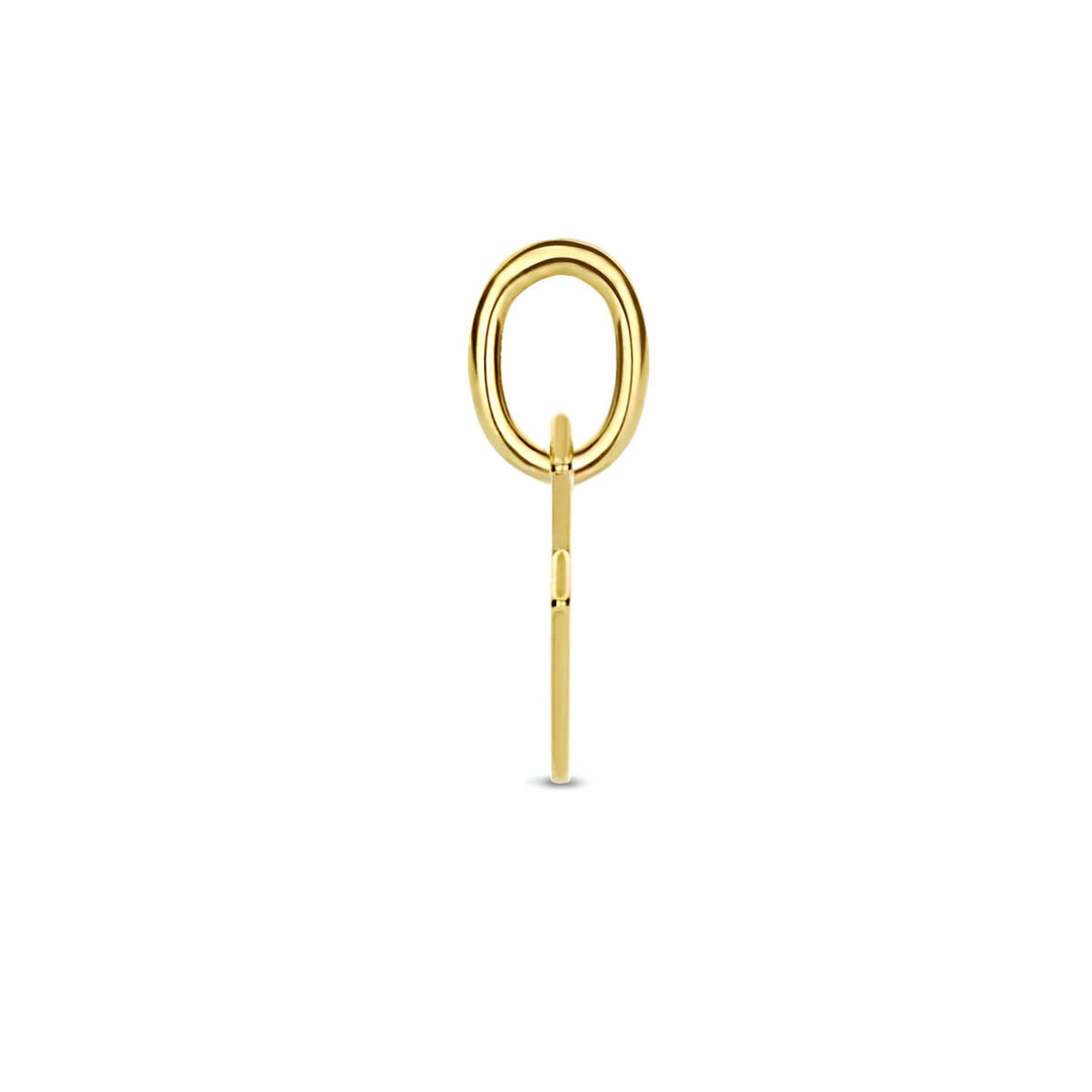 14k Geelgouden Letter Hanger – Persoonlijk Sieraad