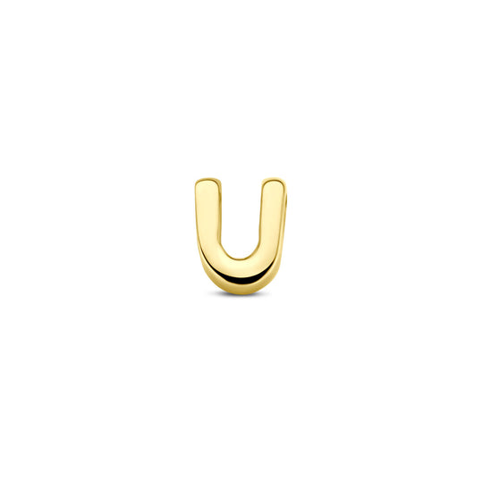 9k Geelgouden Hanger met Letter – Alfabet Hanger