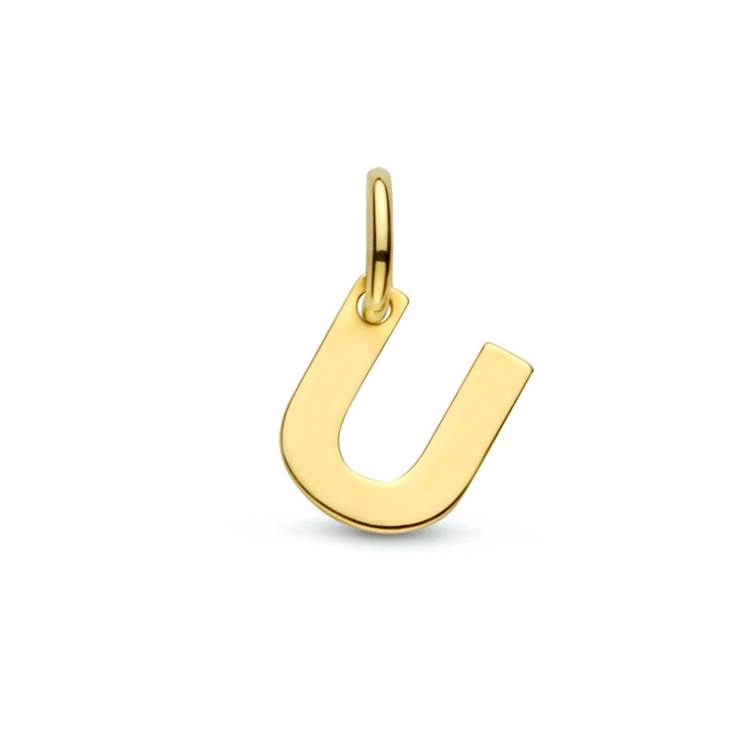 14k Geelgouden Letter Hanger – Persoonlijk Sieraad