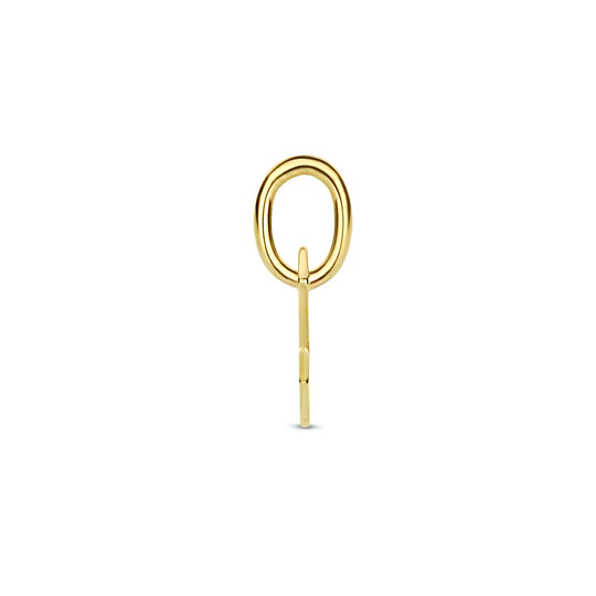 14k Geelgouden Letter Hanger – Persoonlijk Sieraad
