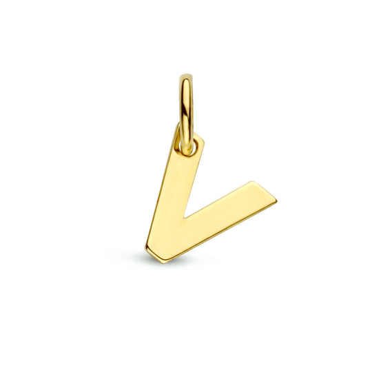 14k Geelgouden Letter Hanger – Persoonlijk Sieraad