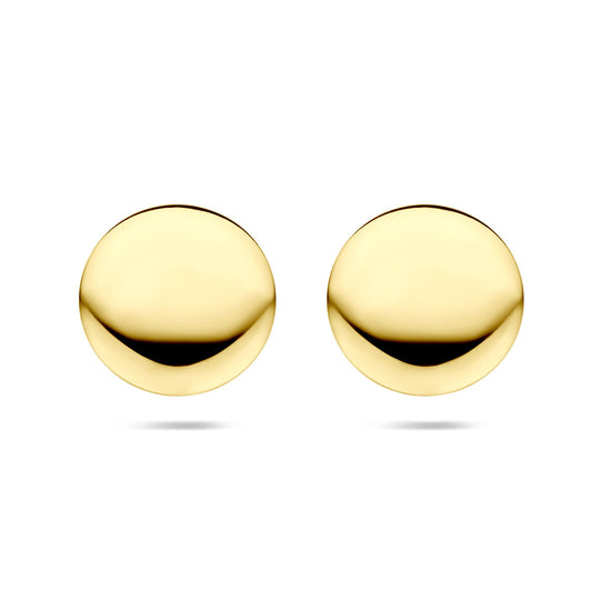 Verguld 925 zilveren oorknoppen – 23,5mm