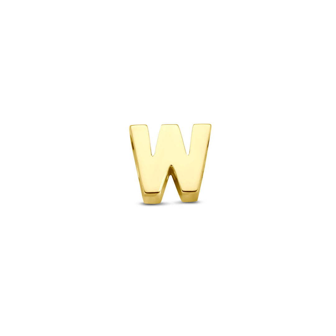 9k Geelgouden Hanger met Letter – Alfabet Hanger