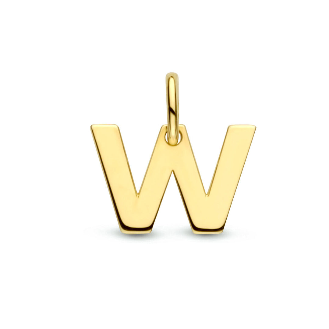 14k Geelgouden Letter Hanger – Persoonlijk Sieraad