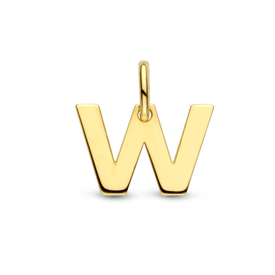 14k Geelgouden Letter Hanger – Persoonlijk Sieraad