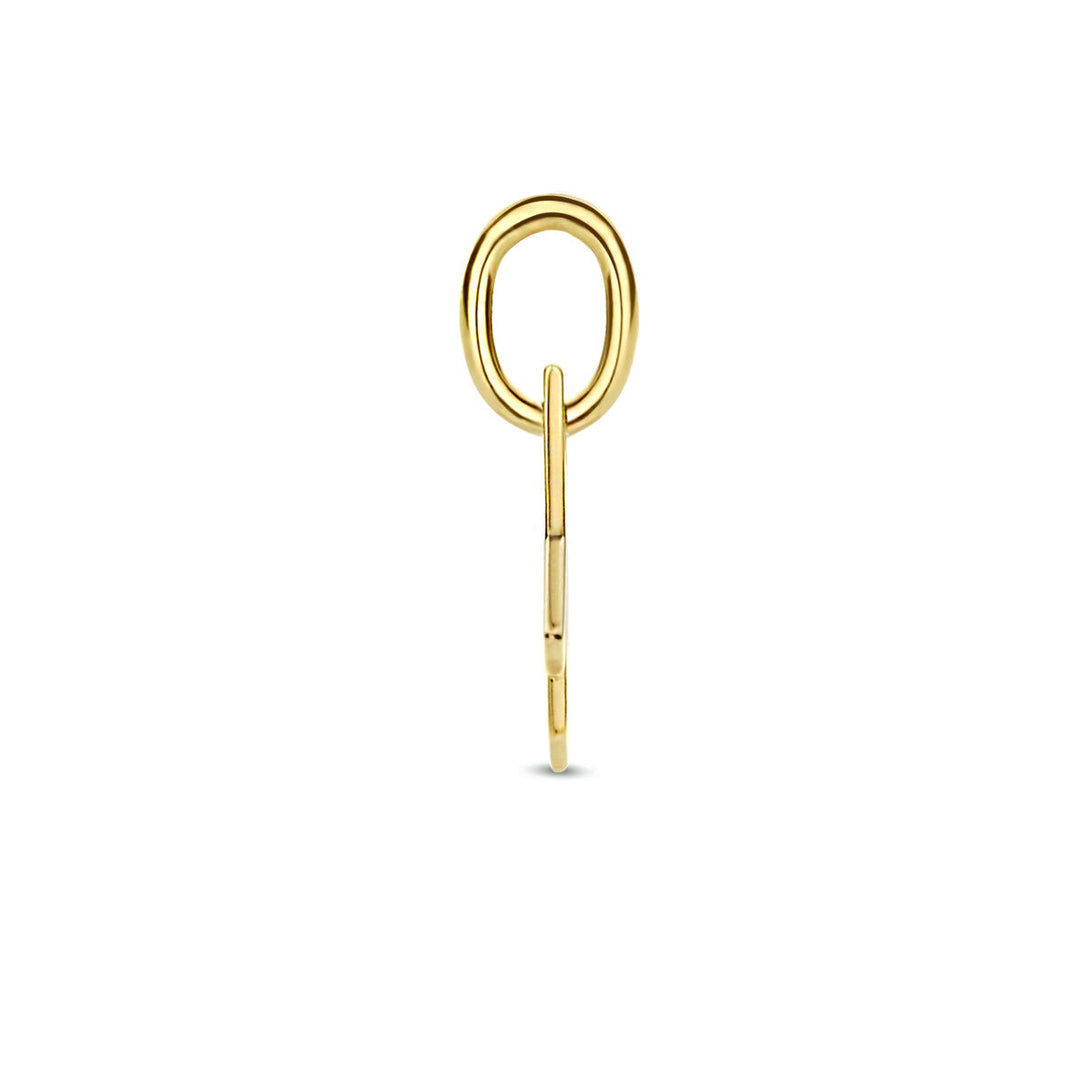 14k Geelgouden Letter Hanger – Persoonlijk Sieraad
