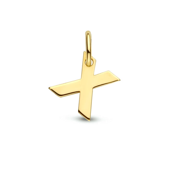 14k Geelgouden Letter Hanger – Persoonlijk Sieraad