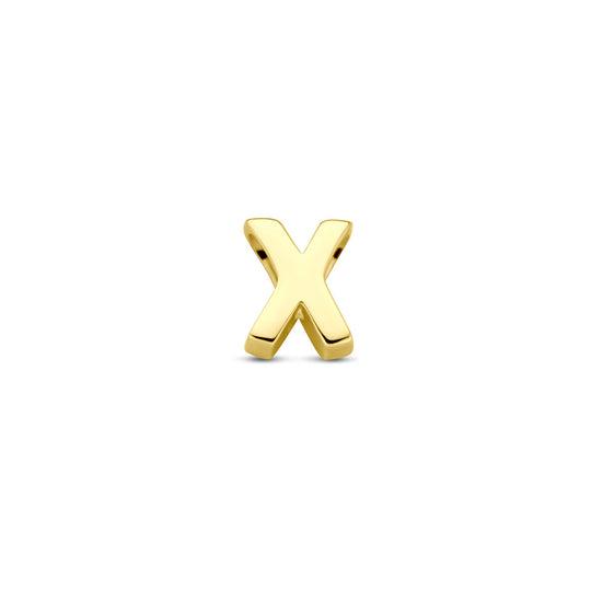 9k Geelgouden Hanger met Letter – Alfabet Hanger