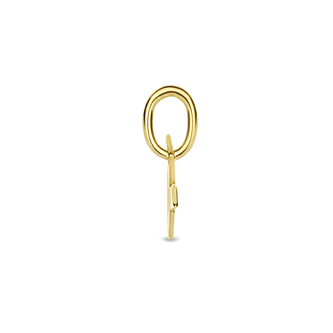 14k Geelgouden Letter Hanger – Persoonlijk Sieraad