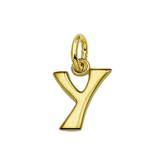 14k geelgouden hanger letter – initialen collier
