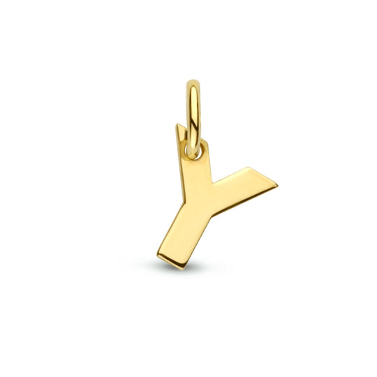14k Geelgouden Letter Hanger – Persoonlijk Sieraad