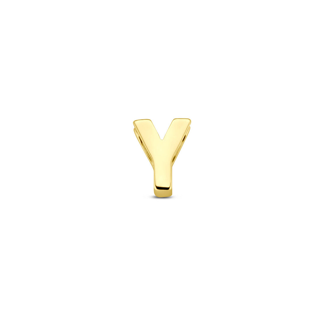 9k Geelgouden Hanger met Letter – Alfabet Hanger