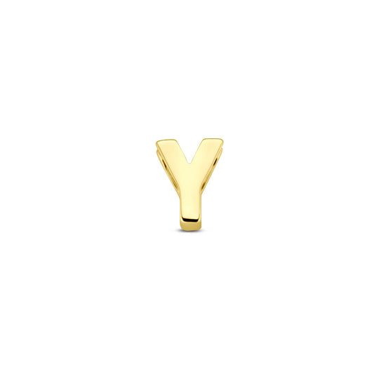 9k Geelgouden Hanger met Letter – Alfabet Hanger