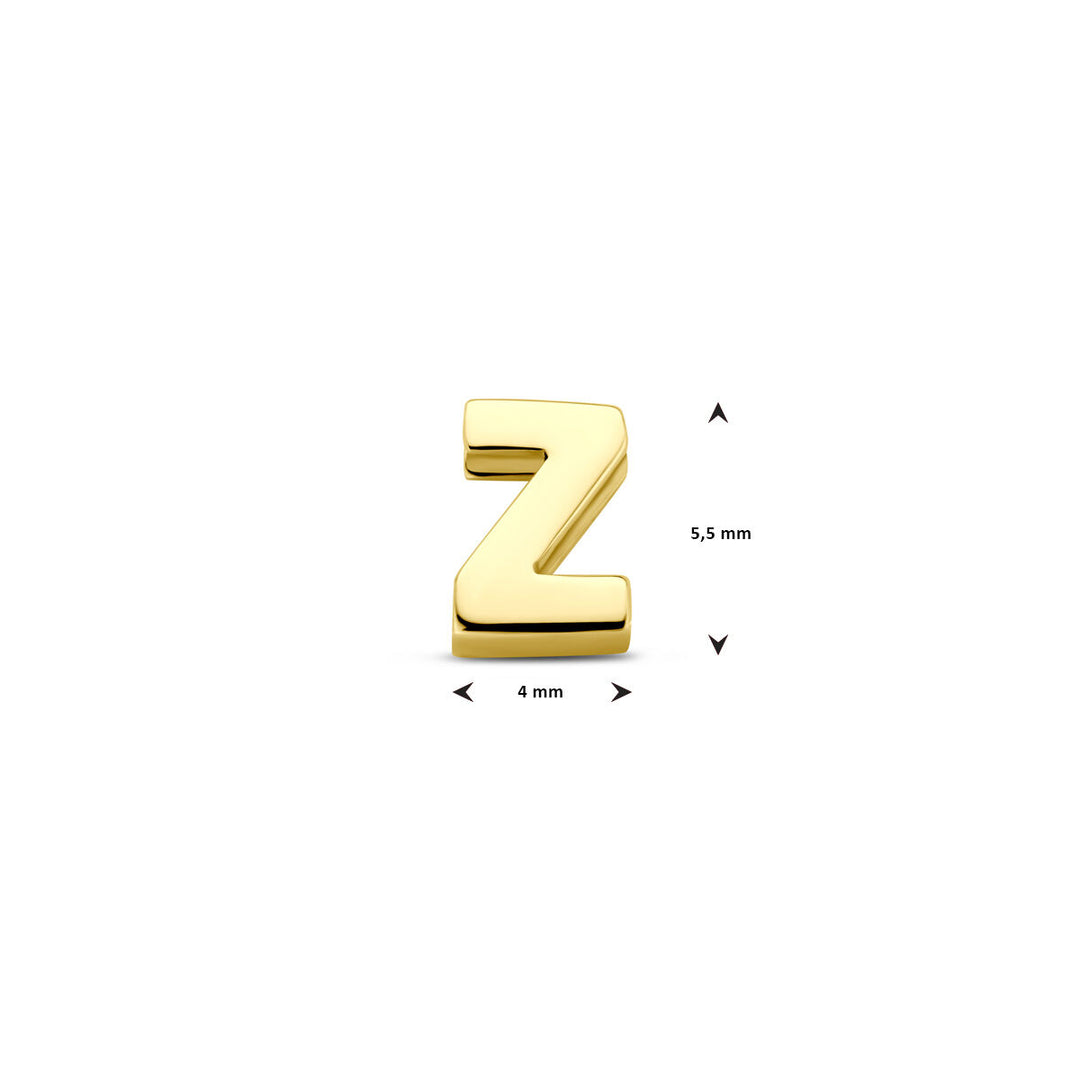 9k Geelgouden Hanger met Letter – Alfabet Hanger