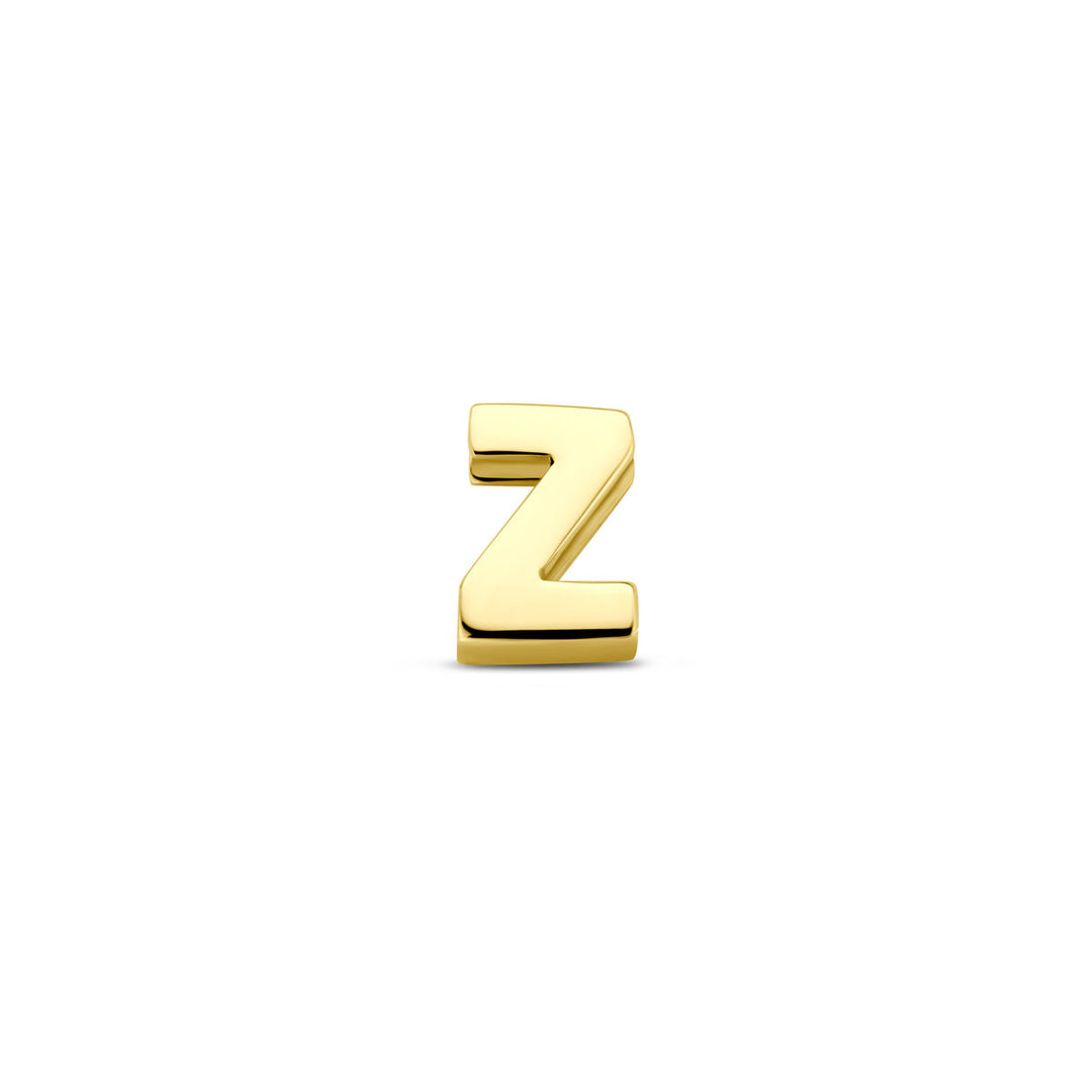 9k Geelgouden Hanger met Letter – Alfabet Hanger