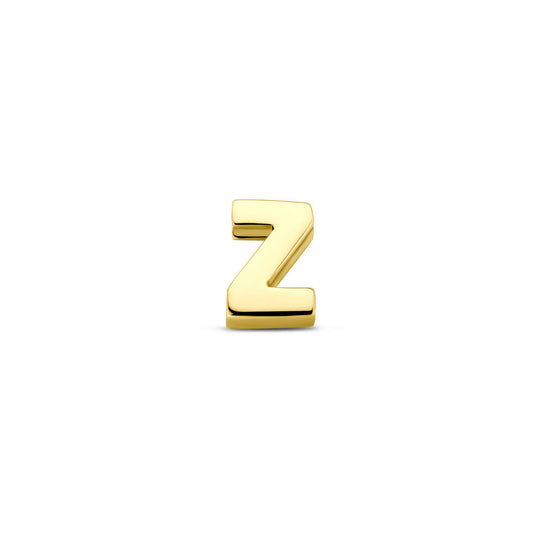 9k Geelgouden Hanger met Letter – Alfabet Hanger