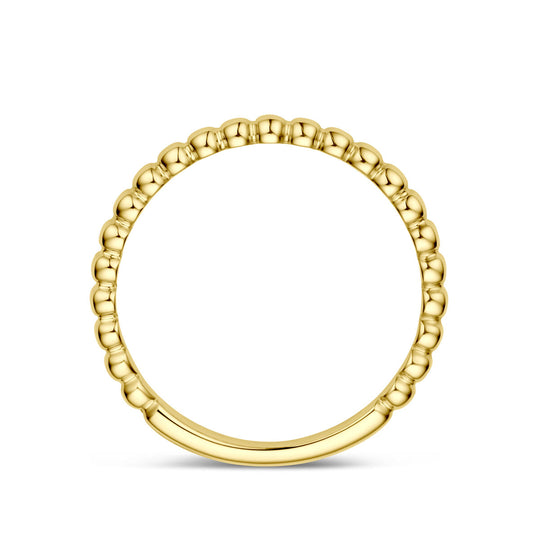 Elegante 14k Geelgouden Ring - Breedte 2 mm