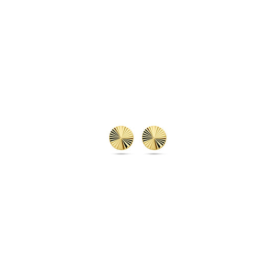 Subtiele 14k Geelgouden Oorknoppen - Diameter 4.0mm