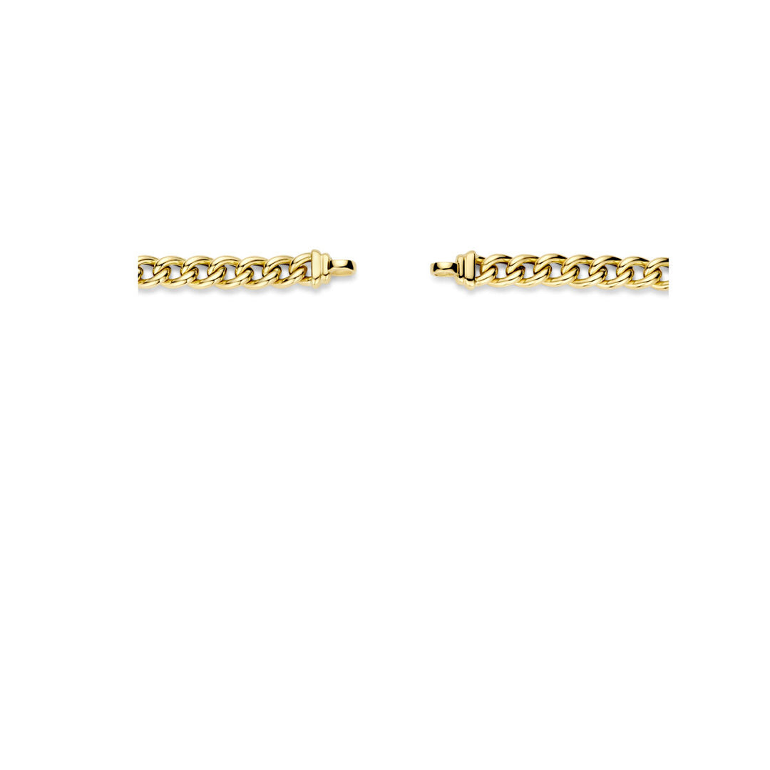14K Geelgouden Collier zonder Slot - 42 cm, 5.2 mm Schakelbreedte