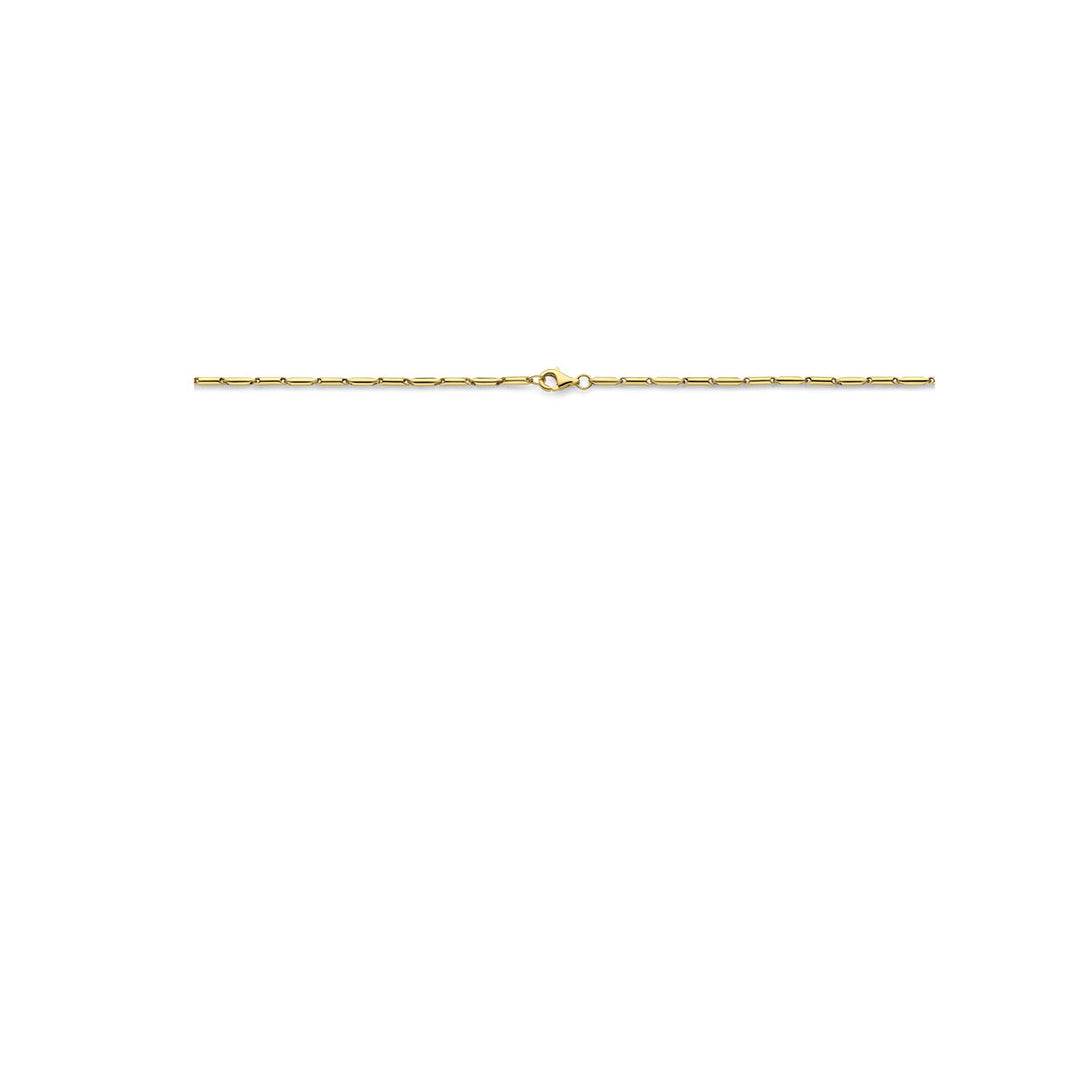 14K Geelgouden Collier met 1,9 mm Breedte – Elegant en Tijdloos