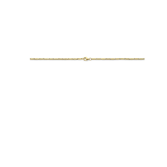 14K Geelgouden Collier met 1,9 mm Breedte – Elegant en Tijdloos