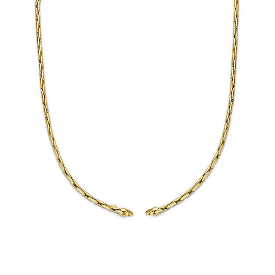 14K Geelgouden Collier zonder Slot - 44 cm, 2.7 mm Schakelbreedte