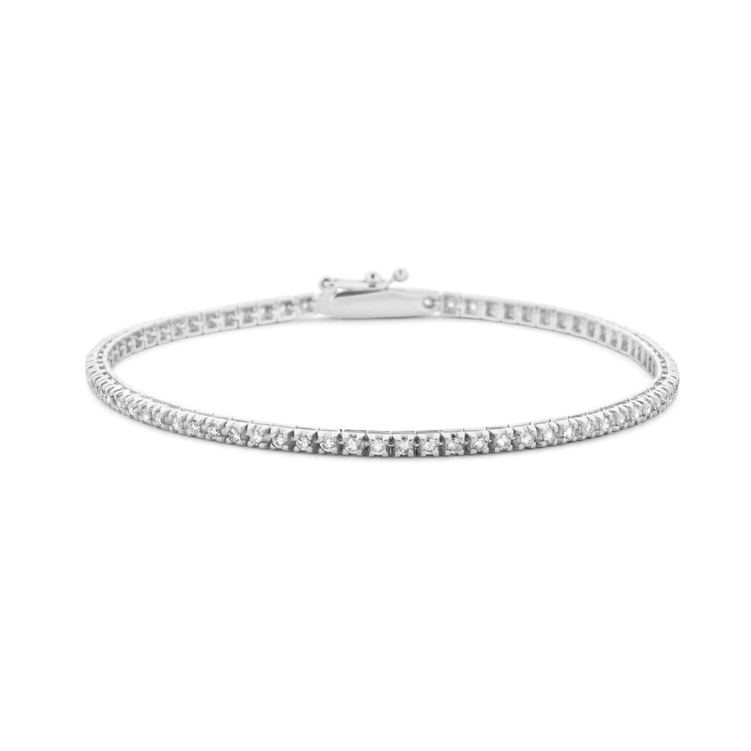14K Geel- of  Witgouden Tennisarmband met Lab Grown Diamanten (1.00 ct)