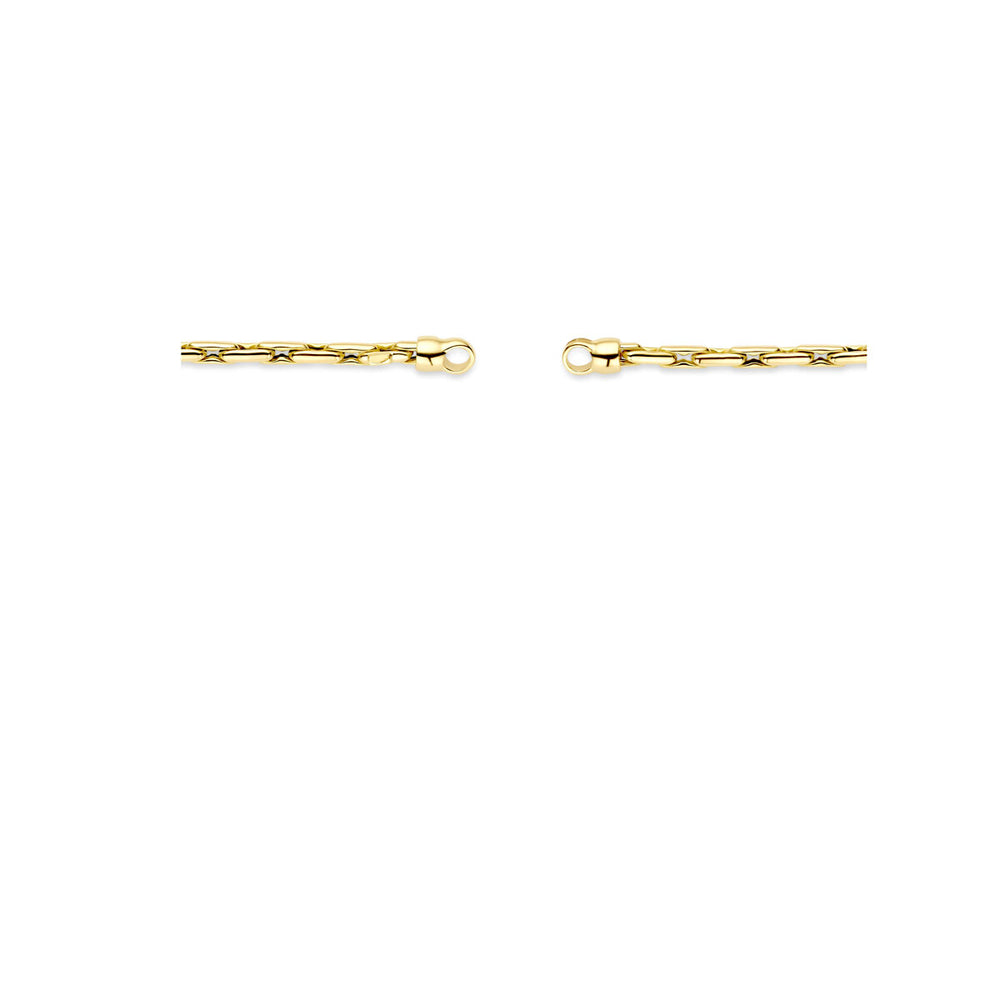 14K Geelgouden Collier zonder Slot - 44 cm, 2.7 mm Schakelbreedte