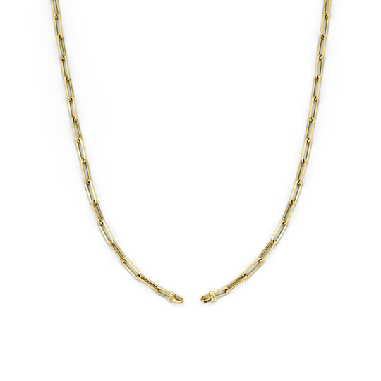 14K Geelgouden Collier zonder Slot - 44 cm, 3 mm Schakelbreedte