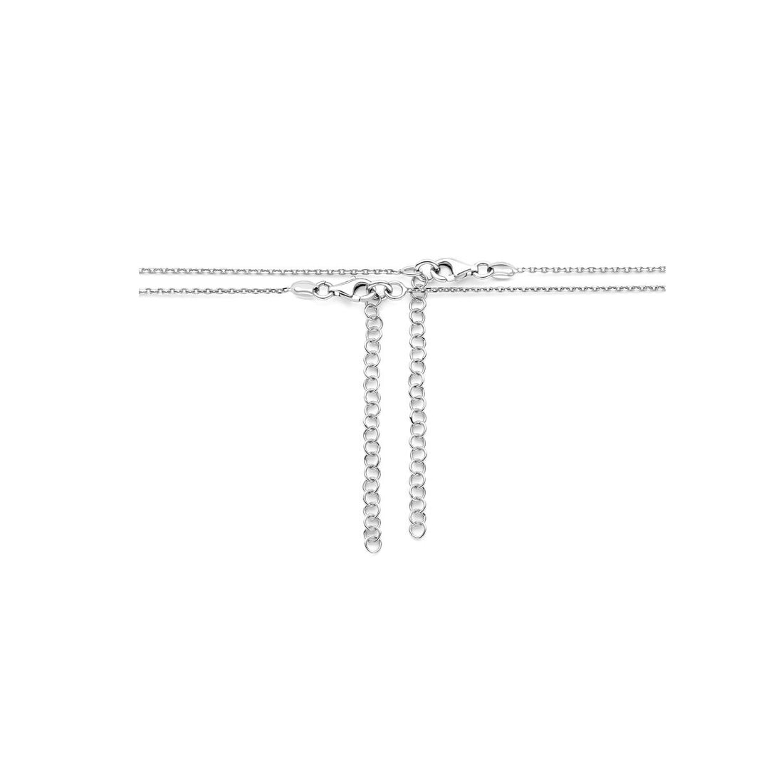 Forever Connected Collier – Gerhodineerd 925 Zilver – 40+5cm