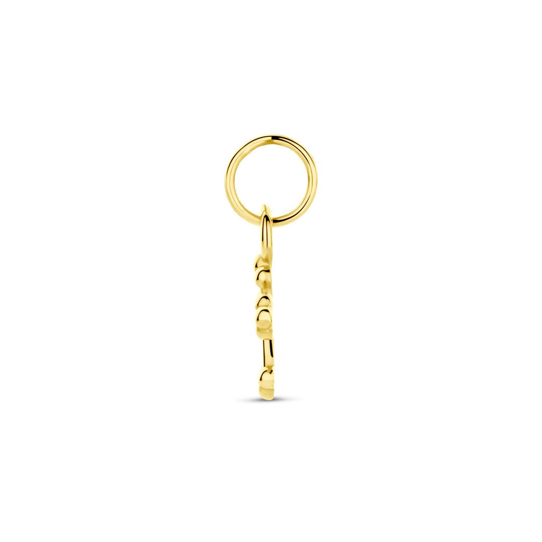 14k Geelgouden Kruishanger 12 mm – Gouden Hanger