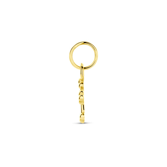 14k Geelgouden Kruishanger 12 mm – Gouden Hanger