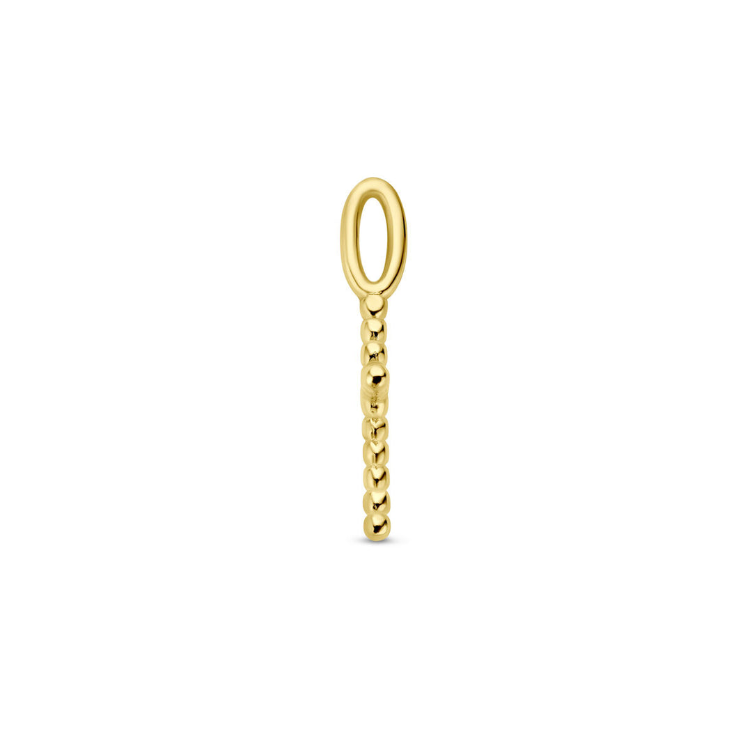 14k Geelgouden Kruishanger 13,5x6 mm – Gouden Hanger
