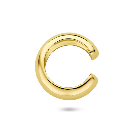 Vergulde 925 Zilveren Ear Cuff – 15,5 mm (Per Stuk)