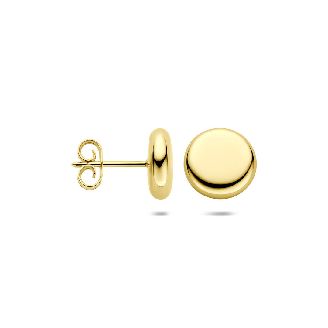 14k Geelgouden Oorknoppen – 10 mm