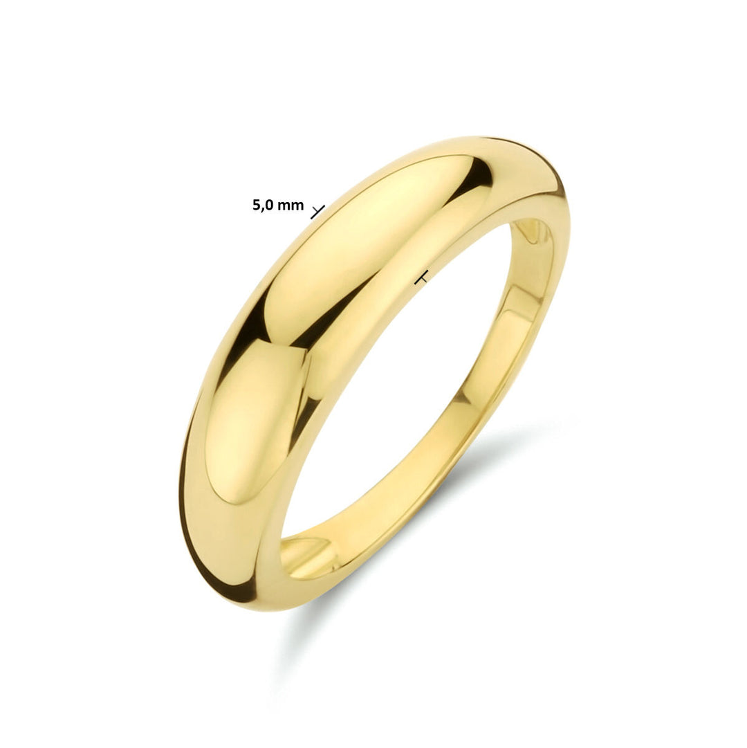 14k Geelgouden Balloon Ring – 5 mm