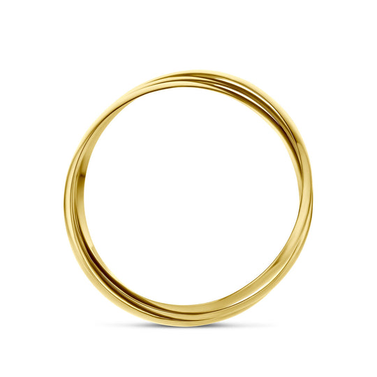 14k Geelgouden Trinity Ring – 3 Losse Ringen van 1,9 mm
